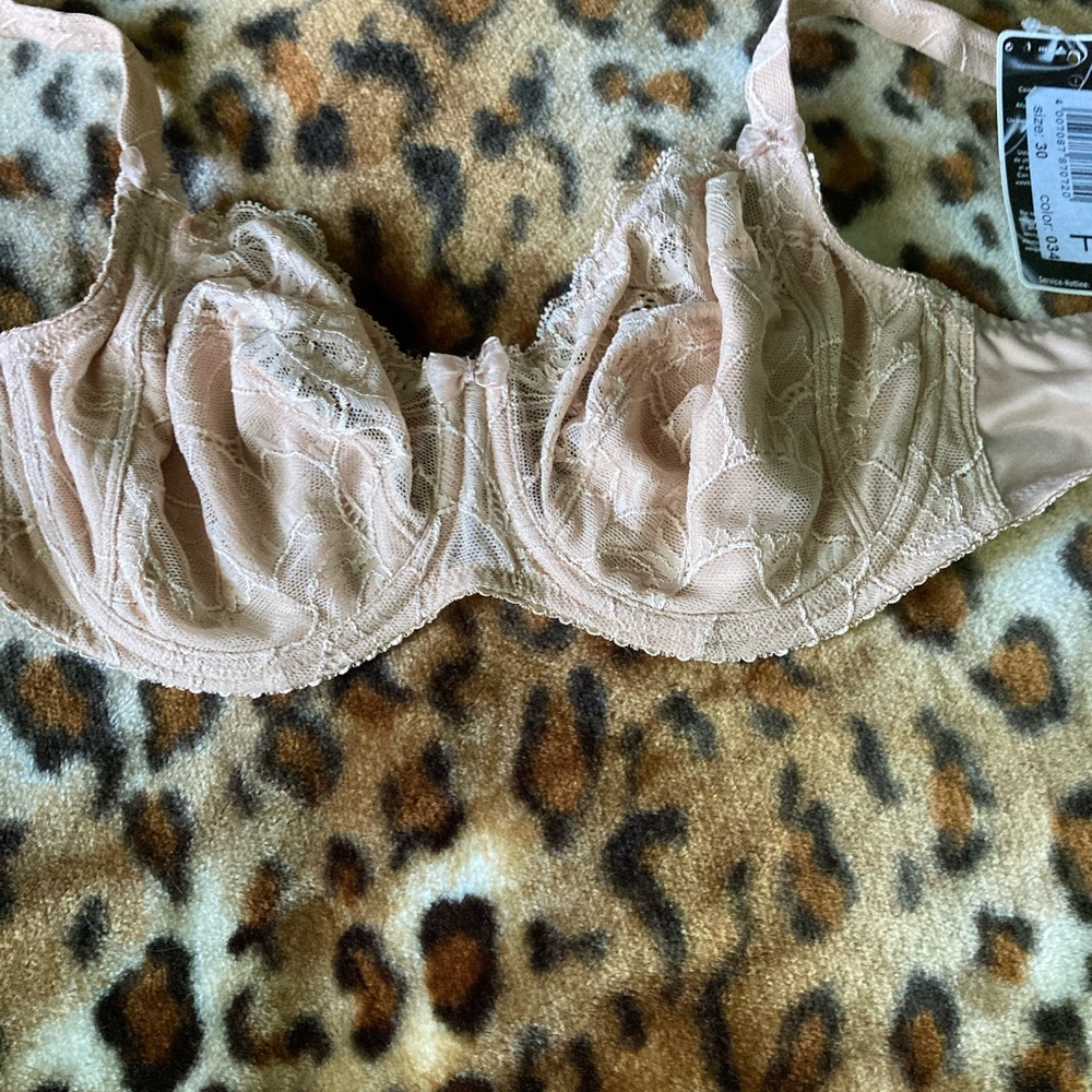 Conturelle Cream Lace Underwire Bslconette Bra 30F